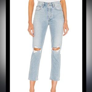 Agolde Riley Straight crop